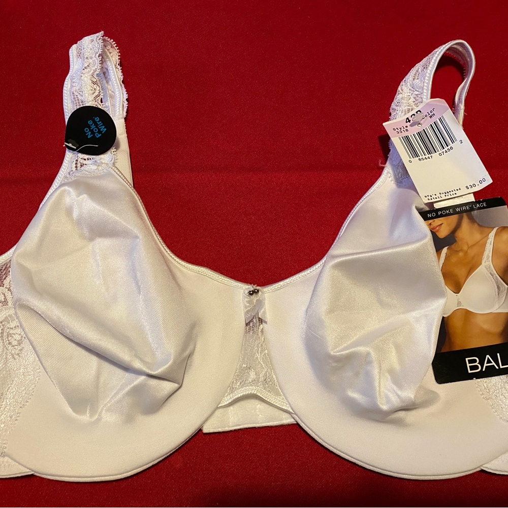 Bali White Lace Bra